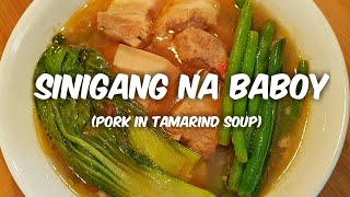 Sinigang na Baboy | Pork Sinigang | How to Cook Sinigang