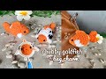 How To Crochet No Sew Chubby Goldfish Bag Charm Crochet Keychain Tutorial Beginner Friendly 