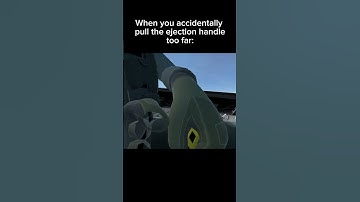 When you pull the ejection handle too far || VTOL VR || #vtolvr #shorts #meme