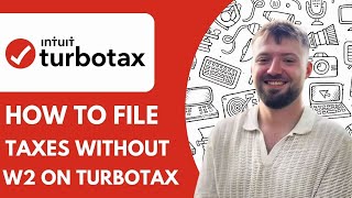 How to File Taxes Without W2 on Turbotax  - 2025 (NEW METHOD)
