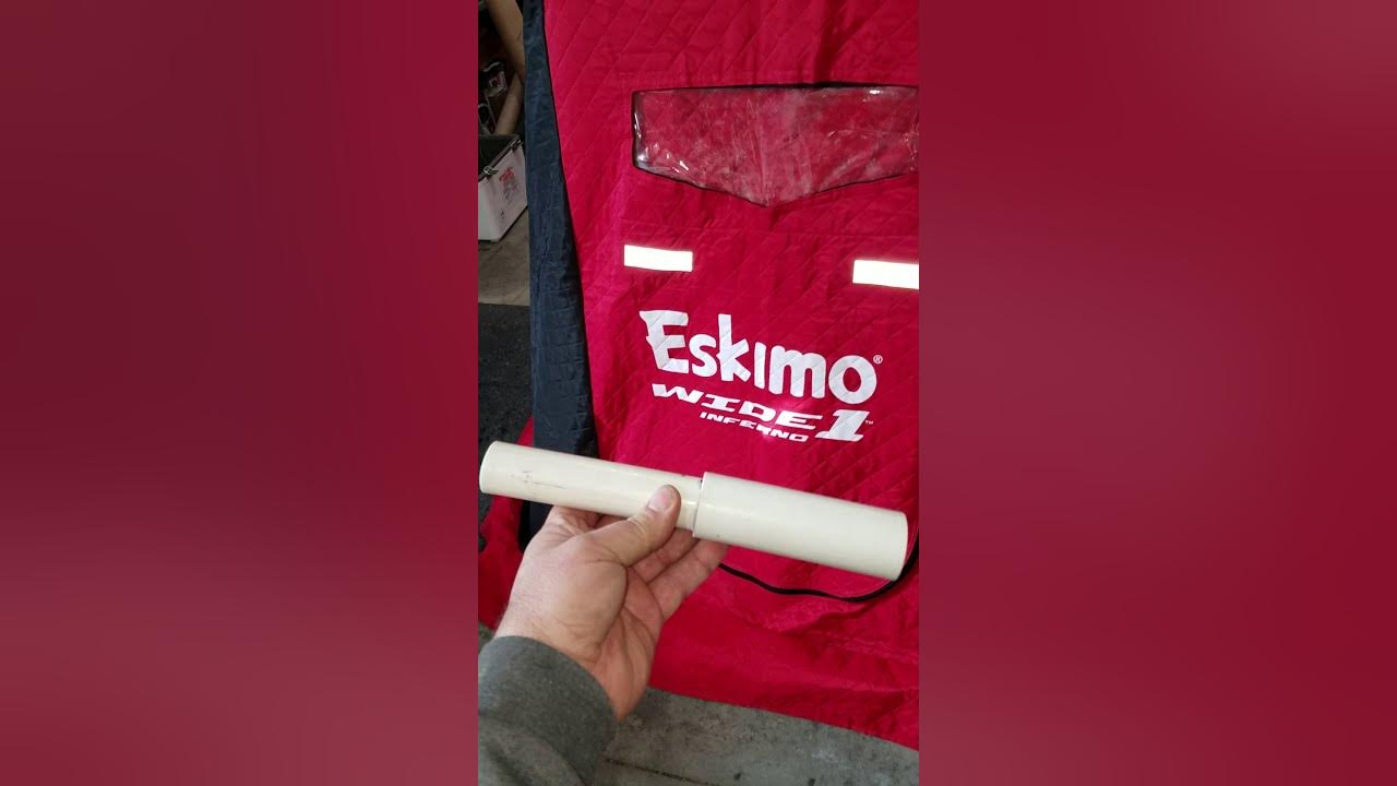 Homemade rod holders for Eskimo wide 1 YouTube