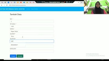 Aplikasi sederhanan Sistem Pencatatan Dokter (CRUD) UAS Database Object