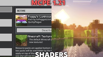 BEST Shaders for Minecraft PE 1.21.111 || Poggys Luminous Dreams - Realistic Shader pack 