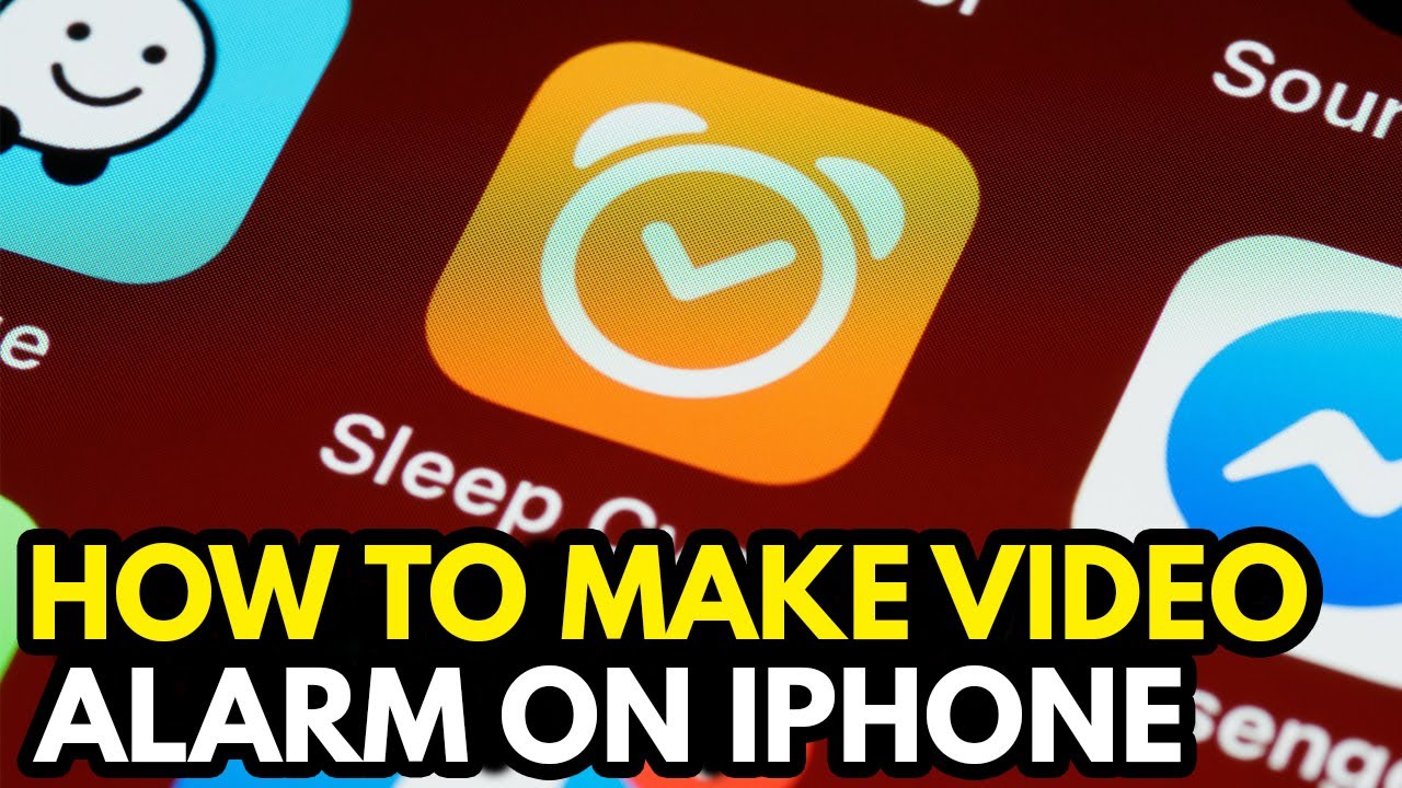 How to make a video your alarm on iphone How to set a youtube song as