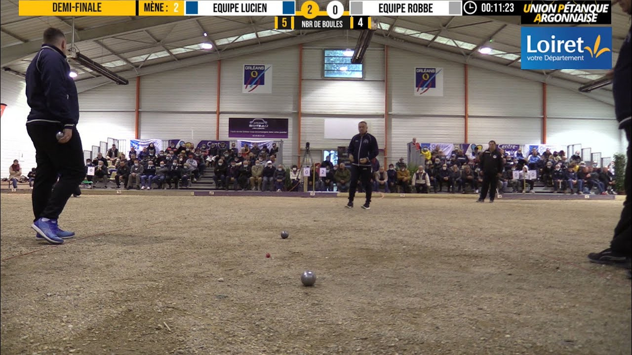 Finale Equipe LUCIEN vs Equipe ROBBE : National à pétanque d'Orléans 2021