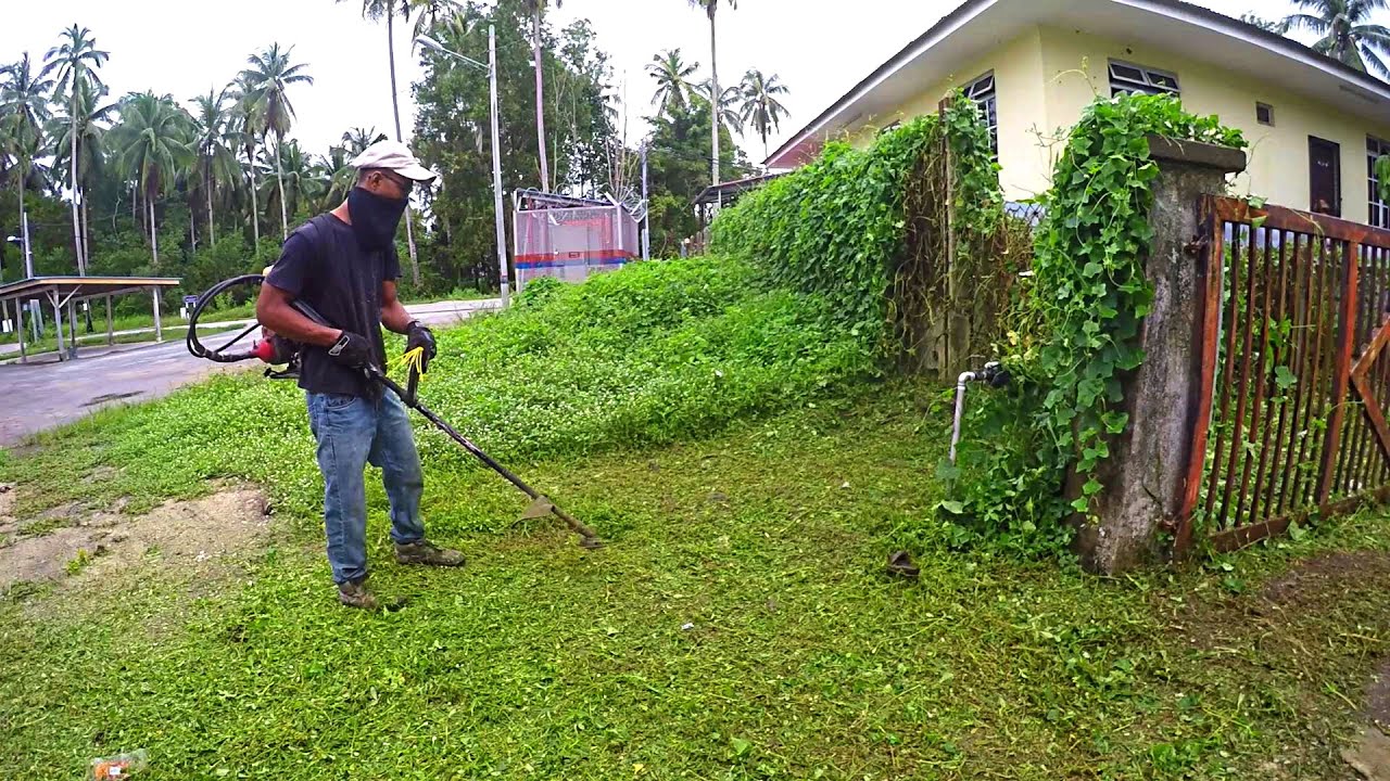 Potong Rumput dengan Ogawa BG 328K/BG 330 Timelapse Trimmer
