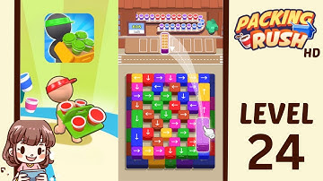 Packing Rush Level 24 Solution Walkthrough