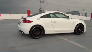大人気07y・アウディ AUDI TT 3.2クワトロ 4WD 白 パドルシフト 車検