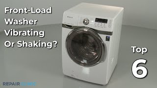 Front-Load Washer Vibrating — Front-Load Washing Machine Troubleshooting