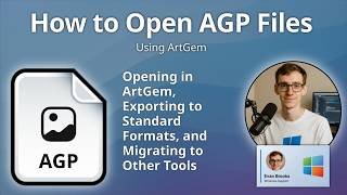 How to Open AGP Files (ArtGem Project)