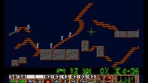 Lemmings - Sega Genesis - Fun 23 - Under Construction