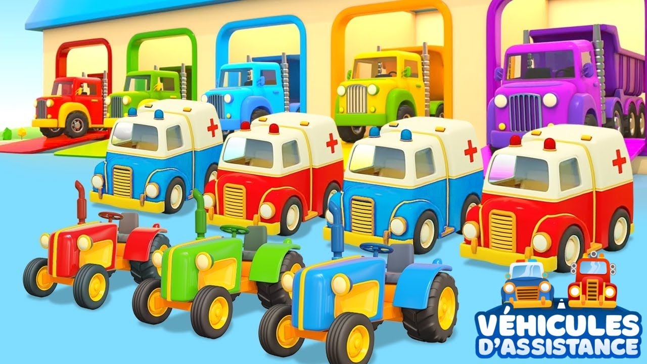Dessins animés pour enfant : Meilleurs épisodes avec les Véhicules d