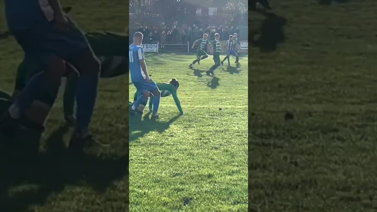 Whitley bay fc v west allotment Celtic. 26.12.24. Whitley go close