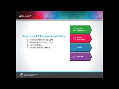 What are the Four Core ACA Relevant Data Silos?