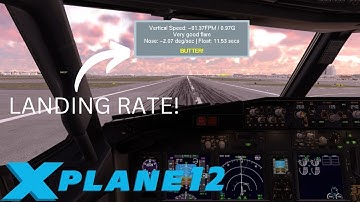 X-Plane 12 | How To Install Landing Rate For X-Plane 12 | 2023
