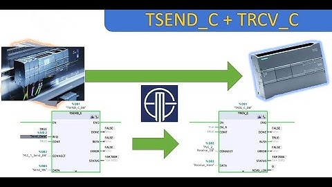 In TIA Portal, using TSEND_C and TRCV_C is a simple and effective way to facilitate PLC-to-PLC com.