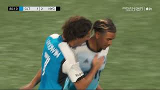 Toklomati PULLS ONE BACK LATE for Charlotte!! | 2025 Audi MLS Cup Playoffs