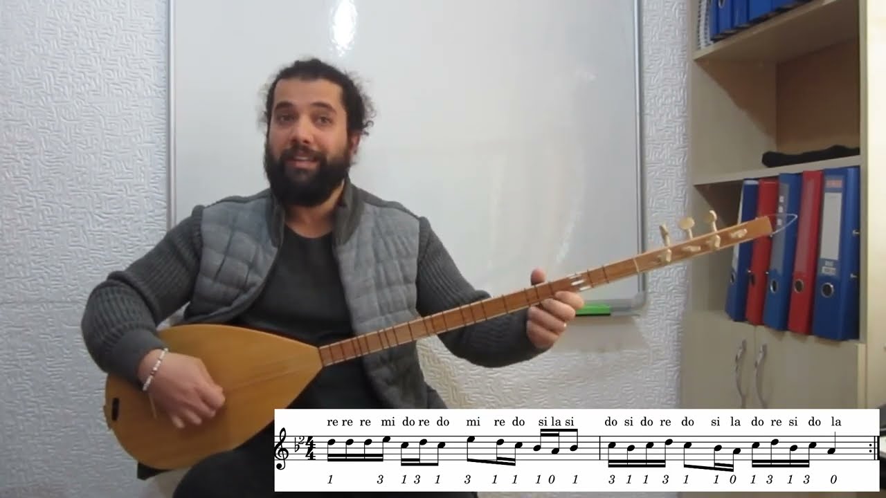 Bağlamada Tezene vuruş çalışmaları1-Oktay Bolat-Başlangıç Seviye