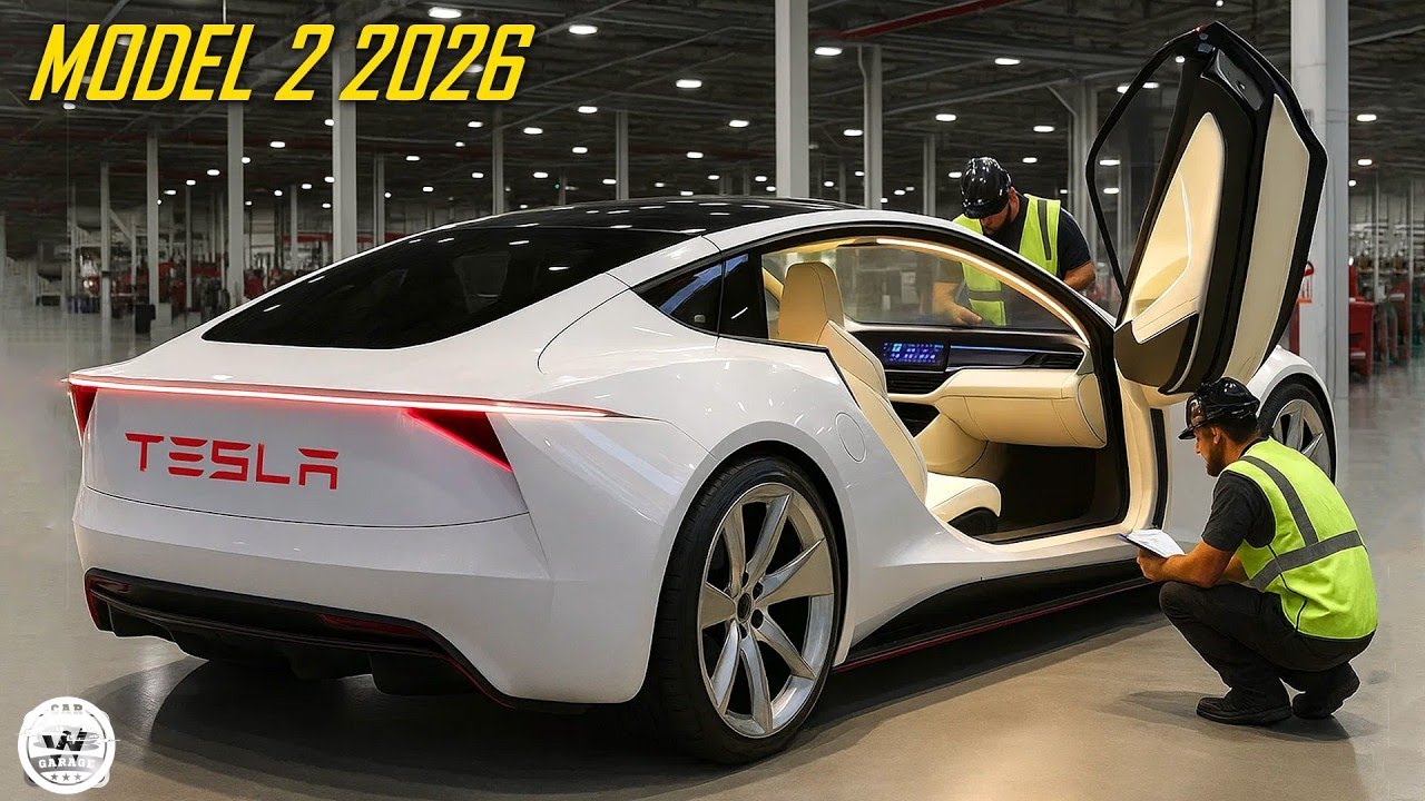 “2026 Tesla Model 2 Finally Revealed — The Production Line Breakthrough Nobody Expected!”
