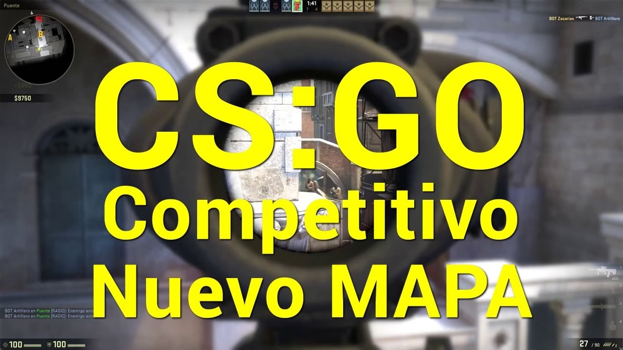 Counter Strike:GO - Modo Competitivo: NUEVO MAPA Canals - YouTube