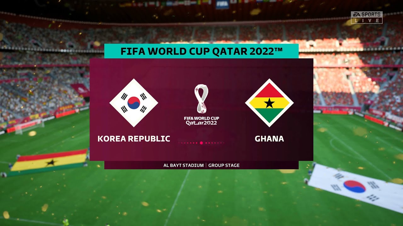 FIFA World Cup 2022 - South Korea Vs Ghana - (Group H) - 28th November ...