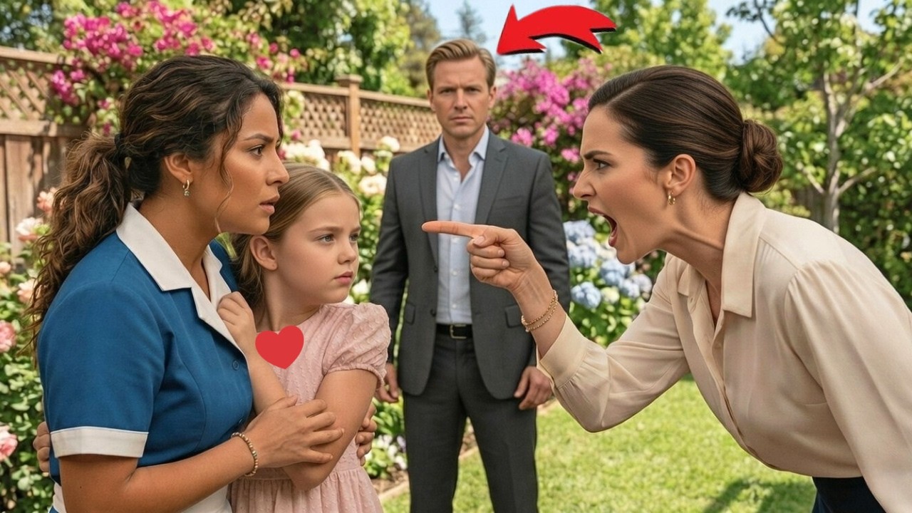 MILIONÁRIO ENCONTRA SUA FAXINEIRA PROTEGENDO SUA FILHA CEGA E FICA EM CHOQUE AO VER A VERDADE