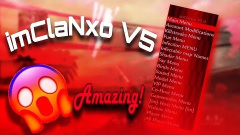 imClaNxo V5 WAW Mod Menu Patch PS3