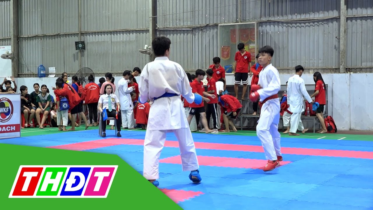 Giải Karate các Câu lạc bộ tỉnh Đồng Tháp | THDT - youtube