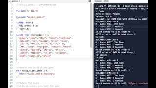 C Prog Skills Using Replit: Lesson 8: Array Of Games: Part 6