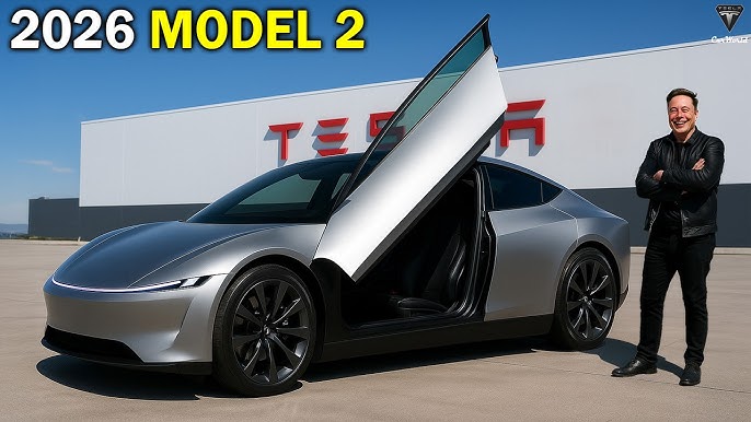 2026 Tesla Model 2 $15,990 Finally Boost Sales! Elon Musk Drops Massive Changes On This NEW Car! - YouTube