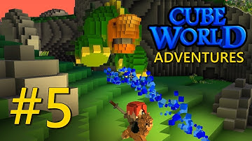 Cube World Adventures #5 - Desert Land and Boss Battles