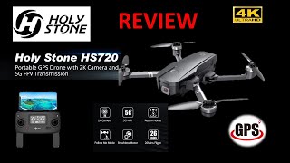 Holystone HS720E - A Very Nice Quality Low Cost 4K Camera Drone - Review