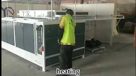 YN 1325XYC sink vacuum forming machine test video