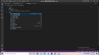 Tutorial percabangan if else. Tugas Pemrograman.