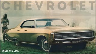 1969 Chevy Caprice four-door sports sedan ￼