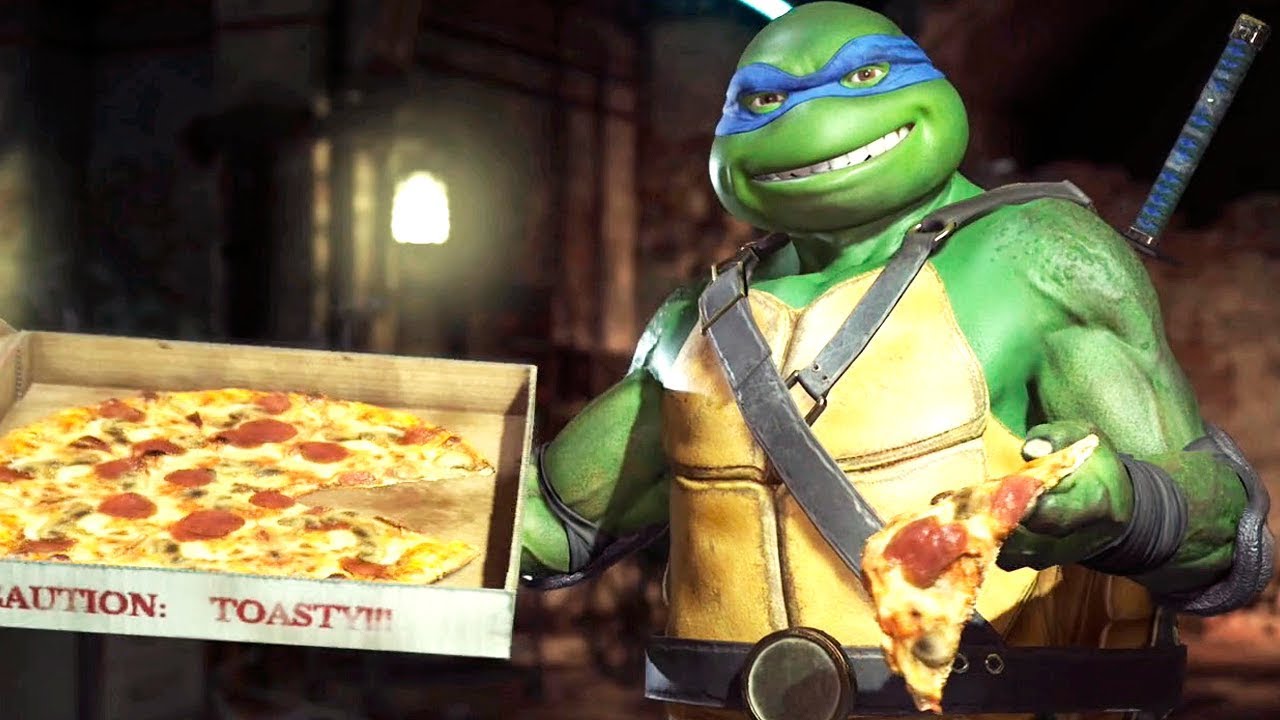 Tartarugas Ninja aproveitam uma pizza no trailer inédito de Injustice 2 -  NerdBunker