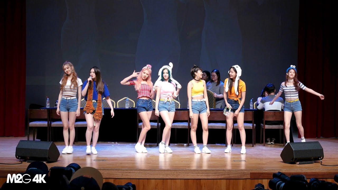 180630 모모랜드 ( 엔딩토크 퇴장인사 ) Fun to the World 팬사인회 4K