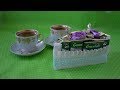 DIY коробка конфет кусочек тортика. Подарки на 8 марта.