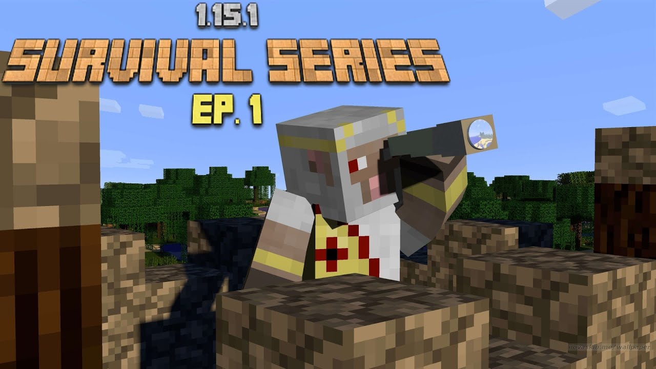 Minecraft 1.15.1 Survival Lets Play Ep. 1: Exploring our world - YouTube