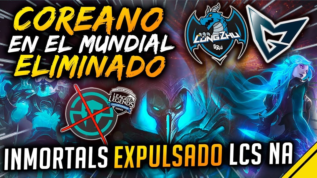 league of legends champions SORPRESA en el MUNDIAL - Immortals FUERA de LCS NA, nuevos SPLASH y MÁS | Noticias LoL