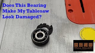 Replacing a Worn Bearing On My Bosch 4100 Table Saw