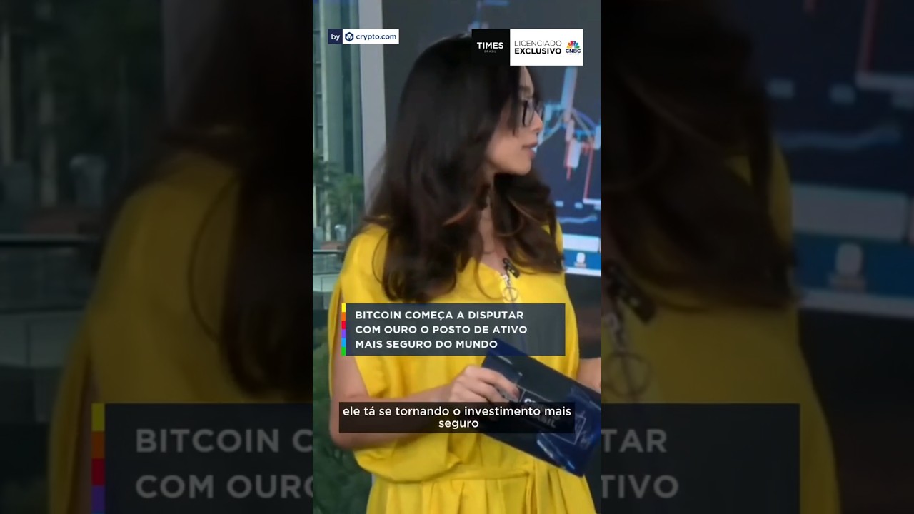 Bitcoin começa a disputar com ouro o posto de ativo mais seguro do mundo  #shorts - YouTube