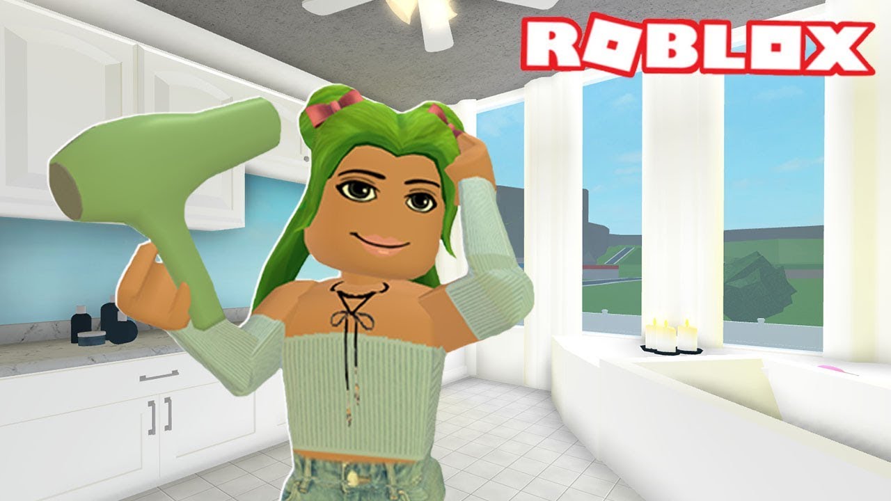 Get Ready With Me Bloxburg Beauty Update Roblox Youtube