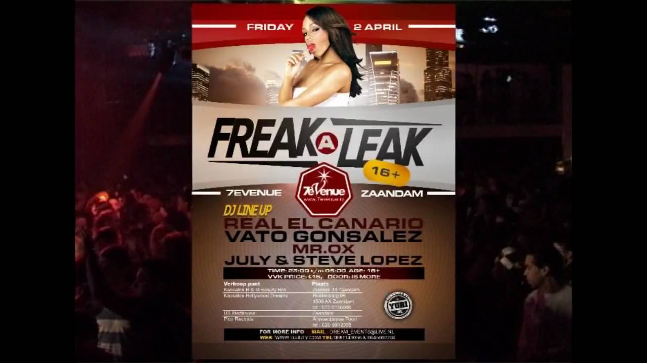 FREAK A LEAK PROMO 2 APRIL by: Rawdeluxs - YouTube