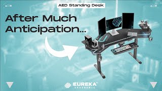 Eureka Ergonomic: The NEW AED Standing Studio Desk