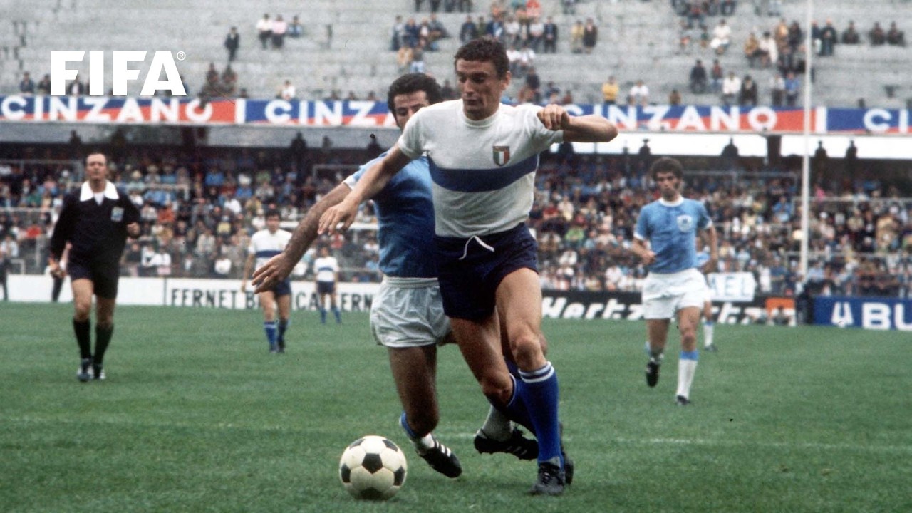 Runners-up Italy: Every FIFA World Cup Goal 1970