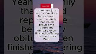 Were Like A Family Here