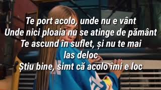 iuliana beregoi-Cum suna linistea (versuri/lyrics