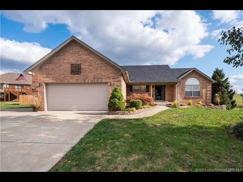 7301 Hidden Springs Ct, Georgetown, IN home video tour