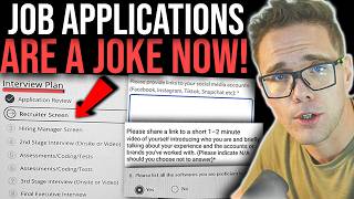 JOB APPLICATIONS ARE A JOKE NOW!